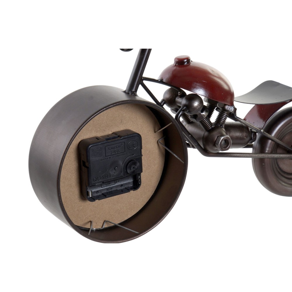 Horloge de table Home ESPRIT Rouge Moto Vintage
