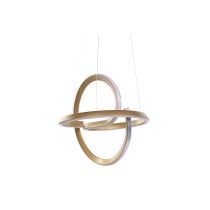 Suspension Home ESPRIT Blanc Doré Silicone Aluminium 55 W 40 x 40 x 42 cm