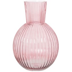 Vase Alexandra House Living Rosa Kristall 23 x 23 x 34 cm