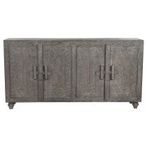 Buffet Home ESPRIT Gris Marron Clair Bois 175 x 40 x 90 cm 175,5 x 40 x 90 cm