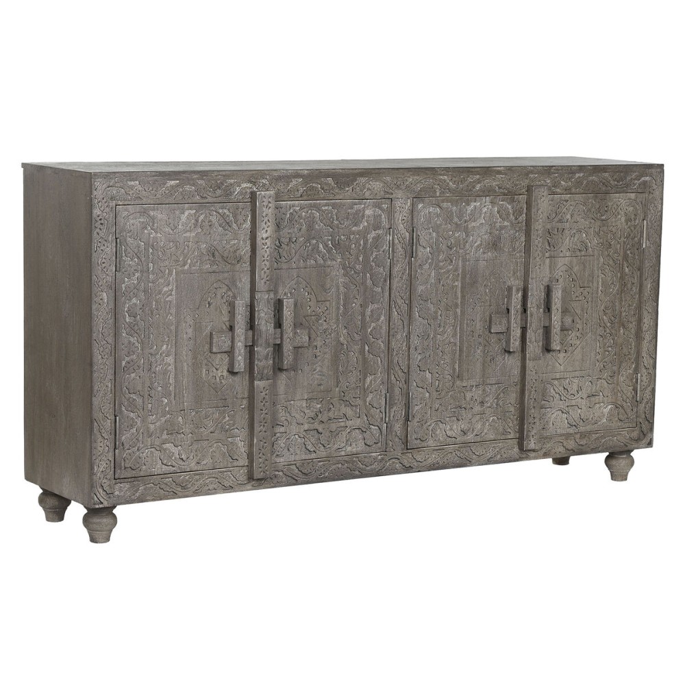 Buffet Home ESPRIT Gris Marron Clair Bois 175 x 40 x 90 cm 175,5 x 40 x 90 cm