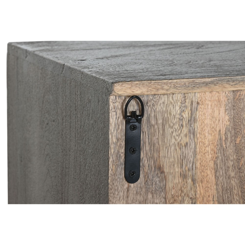 Buffet Home ESPRIT Gris Marron Clair Bois 175 x 40 x 90 cm 175,5 x 40 x 90 cm