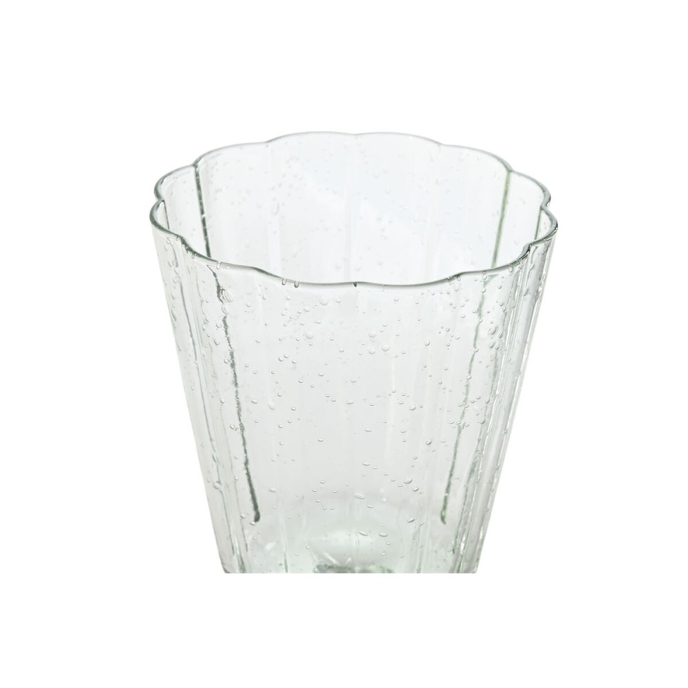 Set de Verres Home ESPRIT Vert Verre 9 x 9 x 17,8 cm (6 Unités)