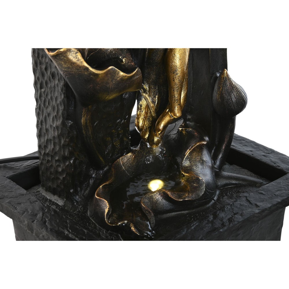 Gartenbrunnen Home ESPRIT Harz Buddha Orientalisch 21 x 19 x 27 cm (2 Stück)