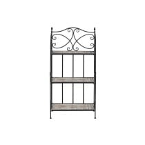 Regal Home ESPRIT Schwarz Bunt aus Keramik schmiedeeisern 3 Regale 54 x 29 x 121 cm 58 x 31,5 x 117 cm