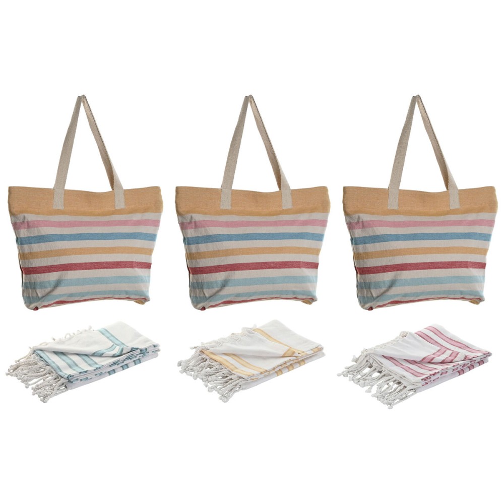 Women's Handbag Home ESPRIT Multicolour 37 x 12 x 36 cm (3 Units)