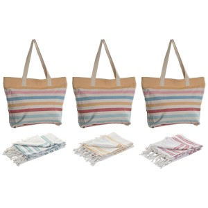 Women's Handbag Home ESPRIT Multicolour 37 x 12 x 36 cm (3 Units)