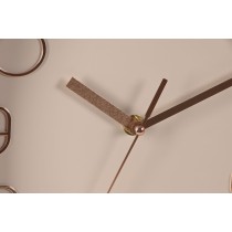 Horloge Murale Home ESPRIT Blanc Vert PVC 28,5 x 5 x 28,5 cm (3 Unités)