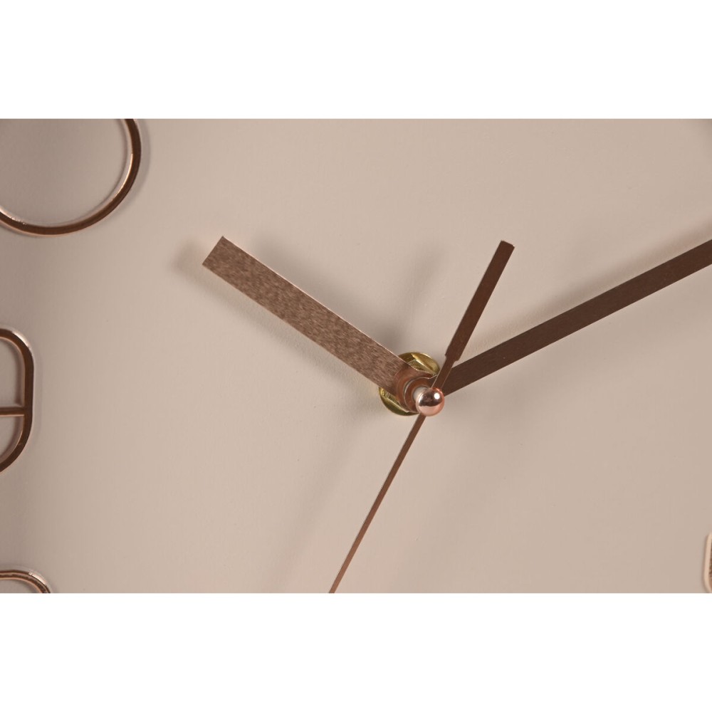 Horloge Murale Home ESPRIT Blanc Vert PVC 28,5 x 5 x 28,5 cm (3 Unités)