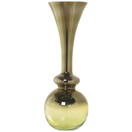 Vase Alexandra House Living Vert Transparent Verre 24 x 24 x 65 cm