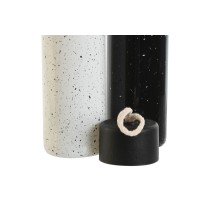 Thermal Bottle Home ESPRIT White Black 350 ml (2 Units)