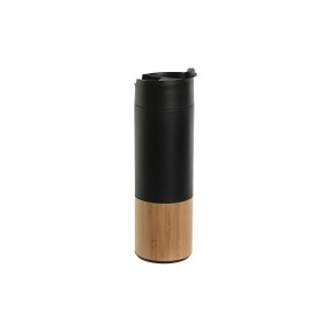 Thermosflasche Home ESPRIT Schwarz natürlich 400 ml