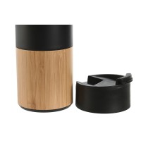 Thermosflasche Home ESPRIT Schwarz natürlich 400 ml