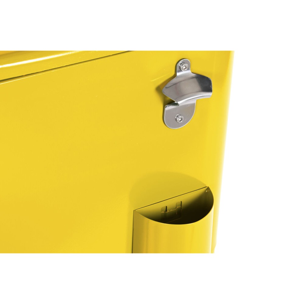 Glacière Home ESPRIT Jaune Acier polypropylène 56 L 74 x 43 x 80 cm