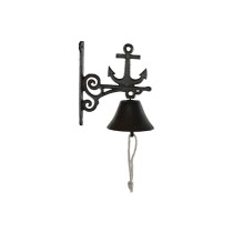 Glocke Home ESPRIT Braun Schwarz Eisen 16 x 10 x 17 cm
