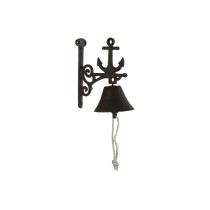 Glocke Home ESPRIT Braun Schwarz Eisen 16 x 10 x 17 cm