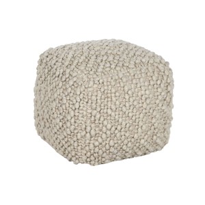Fußstütze Home ESPRIT Beige 45 x 45 x 45 cm