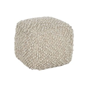 Repose-pied Home ESPRIT Beige 45 x 45 x 45 cm