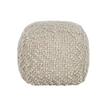 Fußstütze Home ESPRIT Beige 45 x 45 x 45 cm