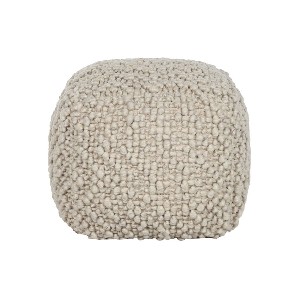 Repose-pied Home ESPRIT Beige 45 x 45 x 45 cm