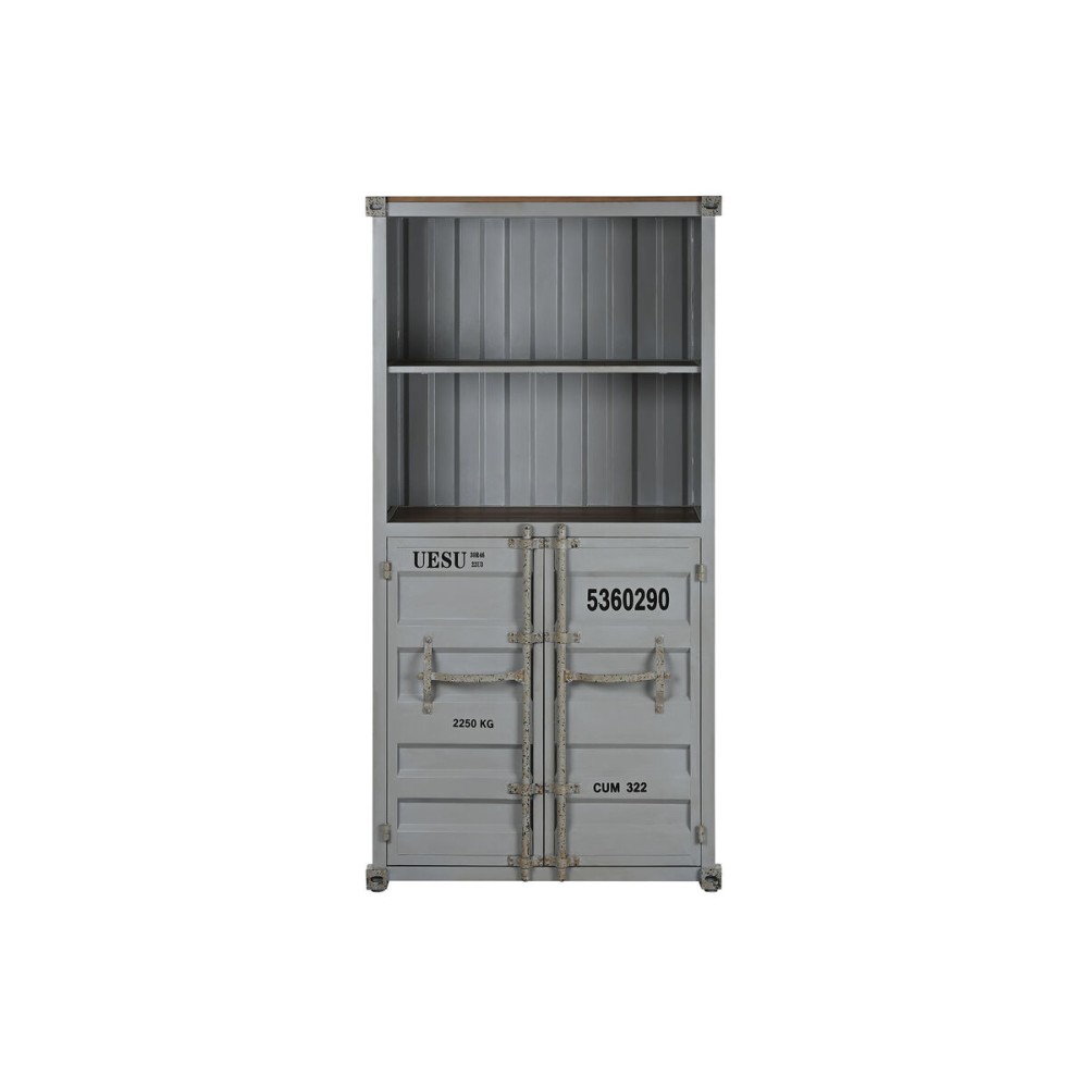 Regal Home ESPRIT Grau Himmelsblau Metall Holz MDF 87 x 44 x 168,5 cm