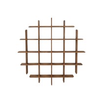 Regal Home ESPRIT Teakholz 120 x 15 x 120 cm