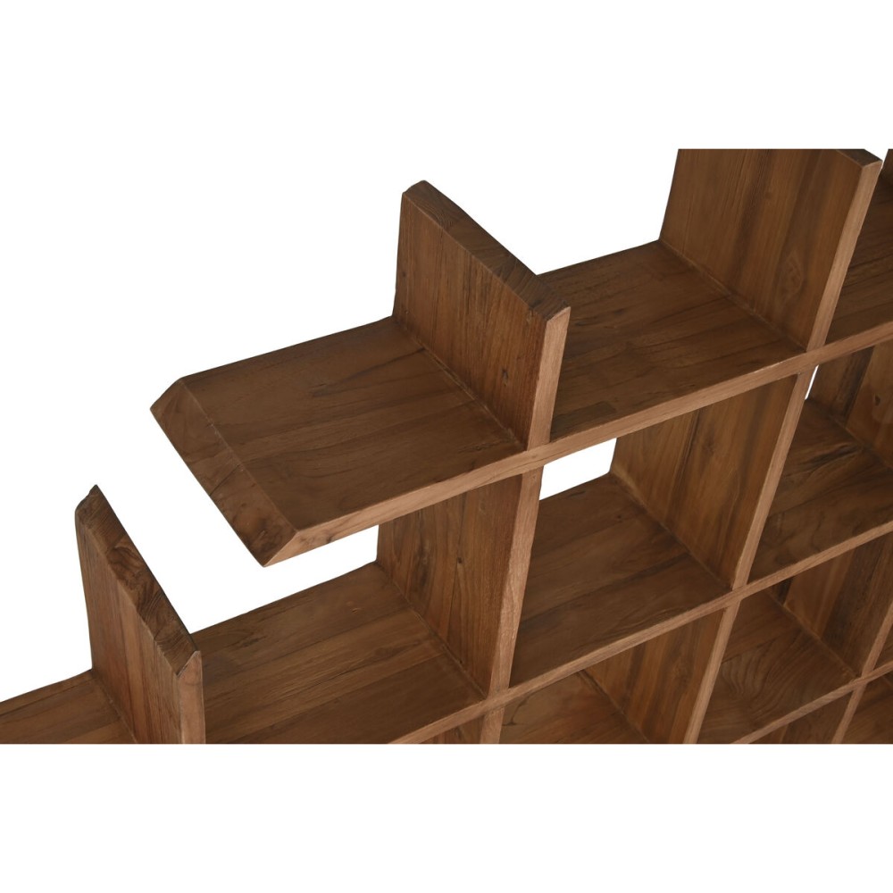 Étagère Home ESPRIT bois de teck 120 x 15 x 120 cm