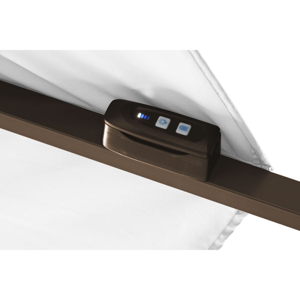 Umbrella Home ESPRIT Dark grey Light brown 290 x 350 x 280 cm