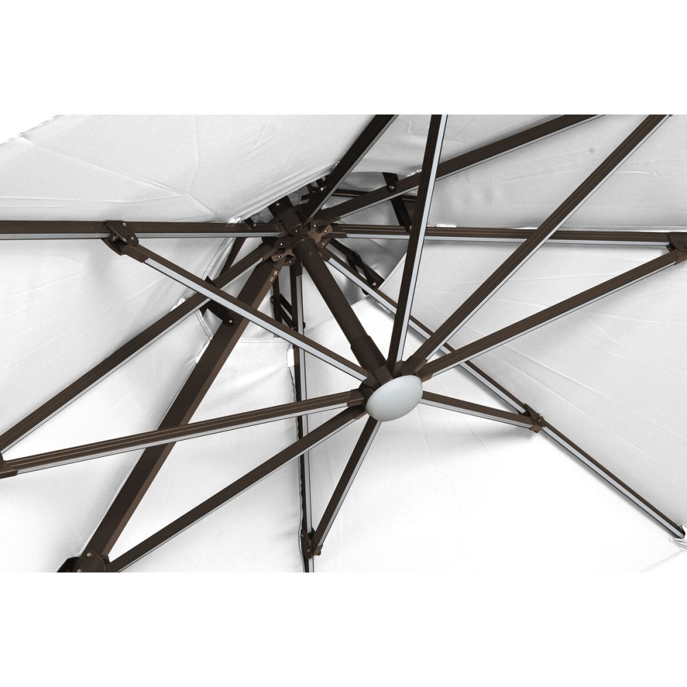 Umbrella Home ESPRIT Dark grey Light brown 290 x 350 x 280 cm