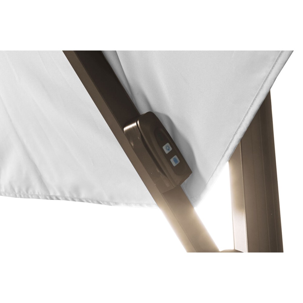 Sonnenschirm Home ESPRIT Dunkelgrau Hellbraun 290 x 350 x 280 cm