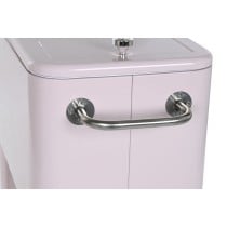 Glacière Home ESPRIT Rose Acier polypropylène 74 x 43 x 80 cm