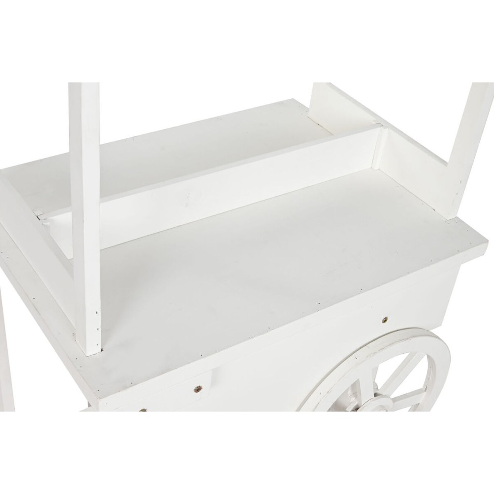 Garden Cart Home ESPRIT White 85 x 51 x 114 cm