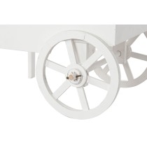Garden Cart Home ESPRIT White 85 x 51 x 114 cm