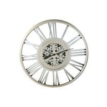 Horloge Murale Home ESPRIT Argenté Fer 102 x 9,5 x 102 cm
