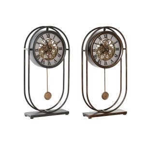 Bordur Home ESPRIT Schwarz Gold Vintage (2 Stück)