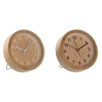 Table clock Home ESPRIT Natural (2 Units)