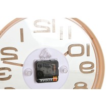 Wanduhr Home ESPRIT Braun natürlich PVC Holz 30 x 4,7 x 30 cm (2 Stück)