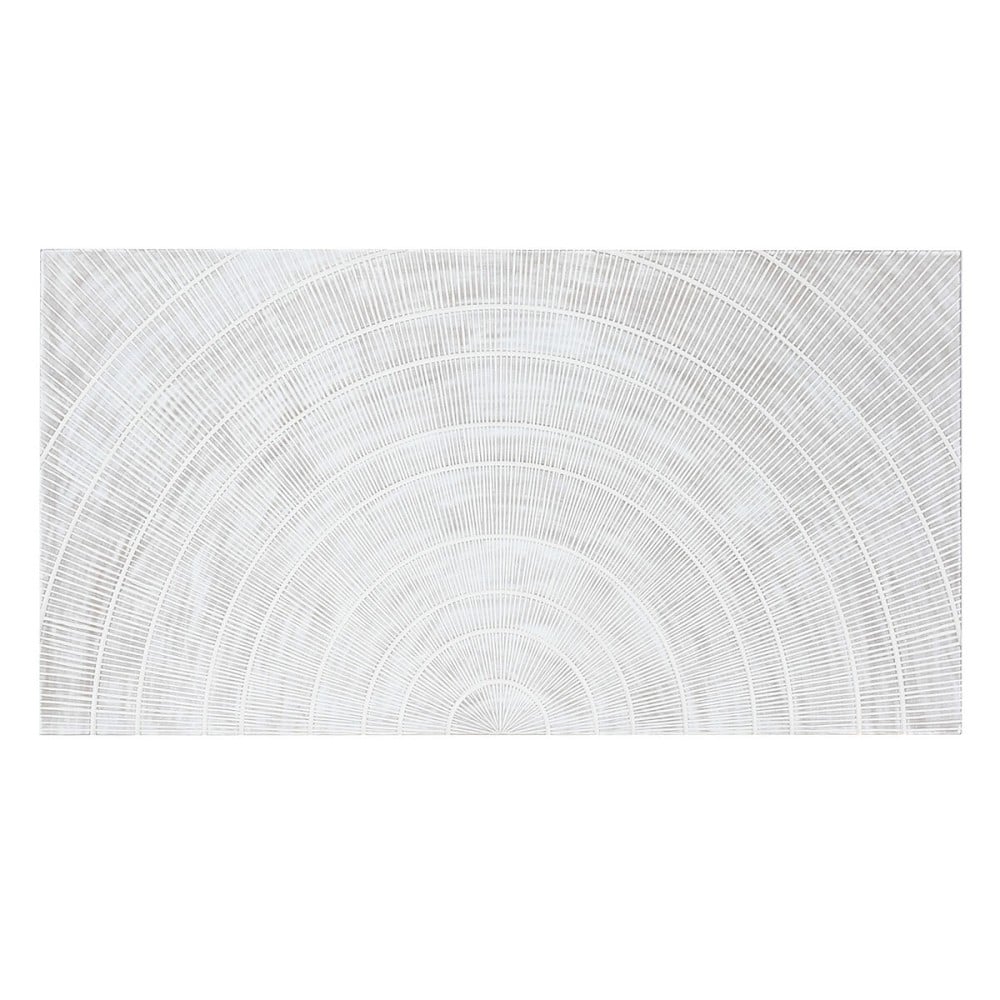 Kopfende des Betts Home ESPRIT Weiß 180 x 3,5 x 90 cm