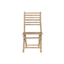 Garden chair Home ESPRIT Brown Bamboo 45 x 55 x 95 cm