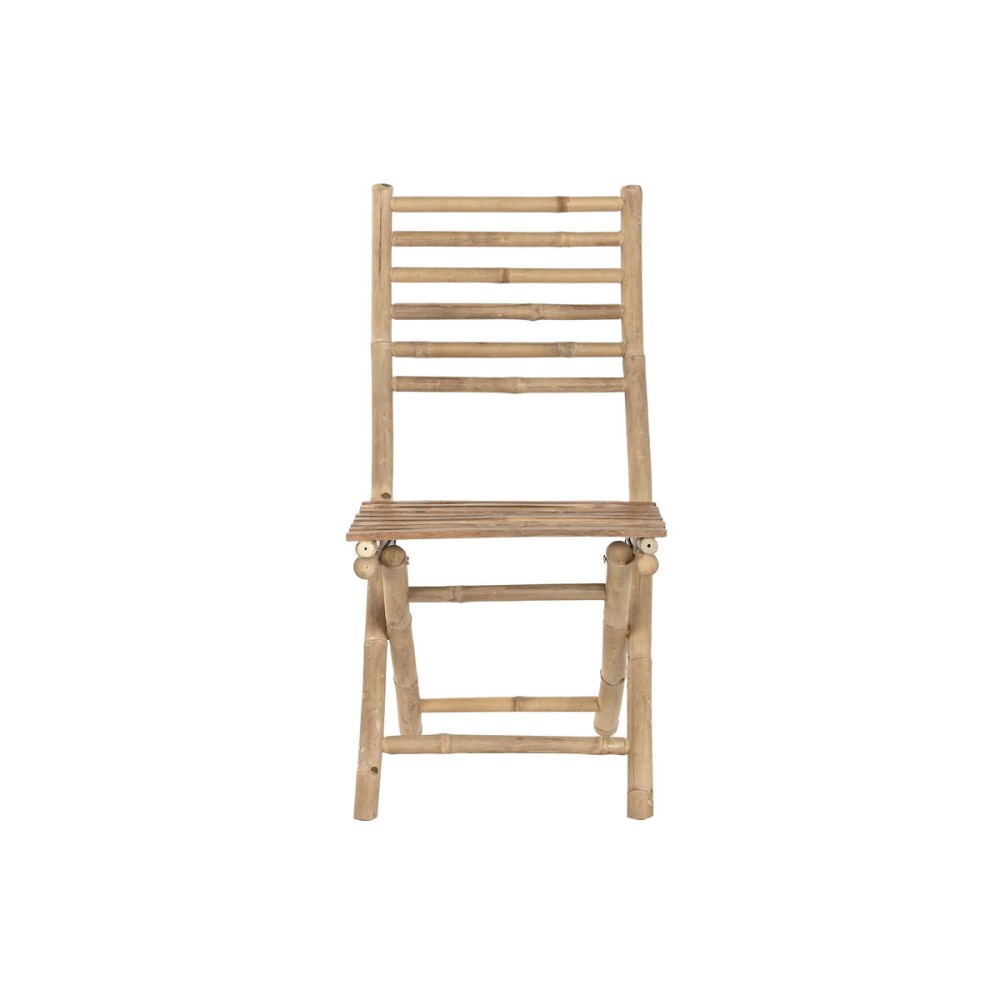 Garden chair Home ESPRIT Brown Bamboo 45 x 55 x 95 cm