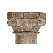 Garten-Statuen Home ESPRIT natürlich Teakholz 38 x 38 x 267 cm 38 X 38 X 248 cm