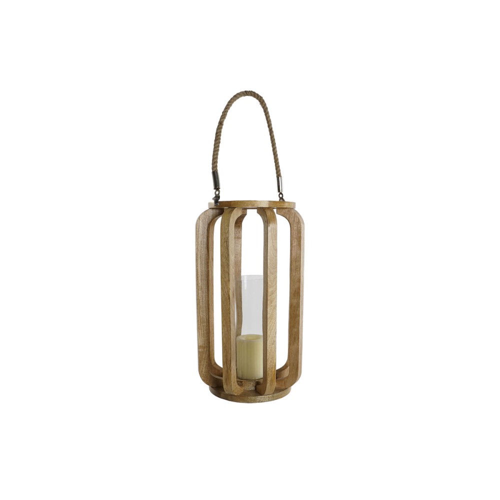 Candleholder Home ESPRIT Natural Crystal Mango wood