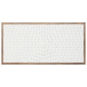 Headboard Home ESPRIT White Natural 180 X 5 X 90 CM