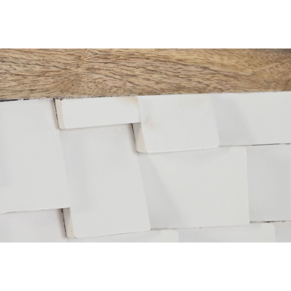 Tête de lit Home ESPRIT Blanc Naturel 160 x 4 x 80 cm