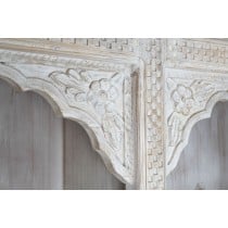 Regal Home ESPRIT Weiß Mango-Holz Holz MDF 180 x 40 x 200 cm