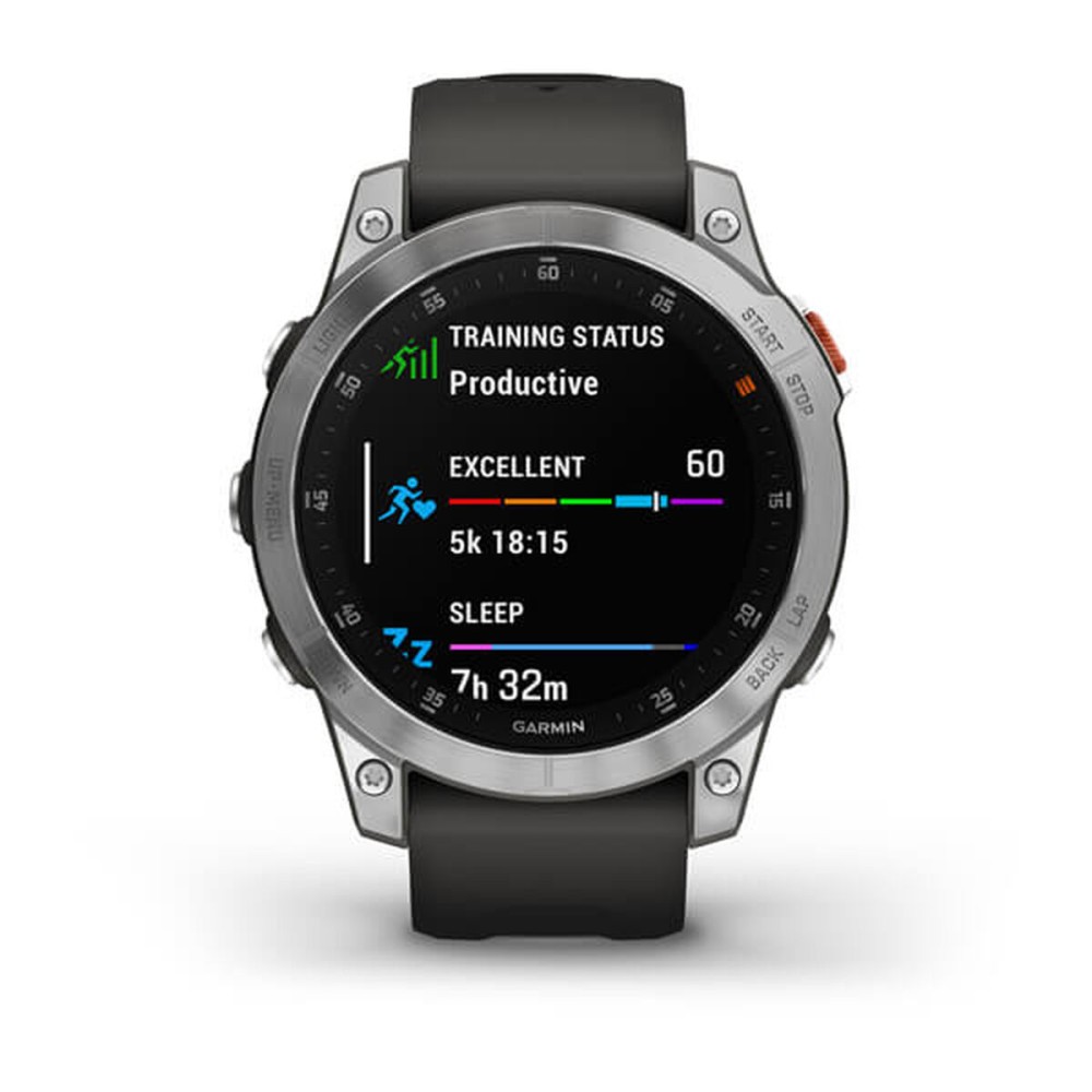 Montre intelligente GARMIN 010-02582-01 Gris Argenté