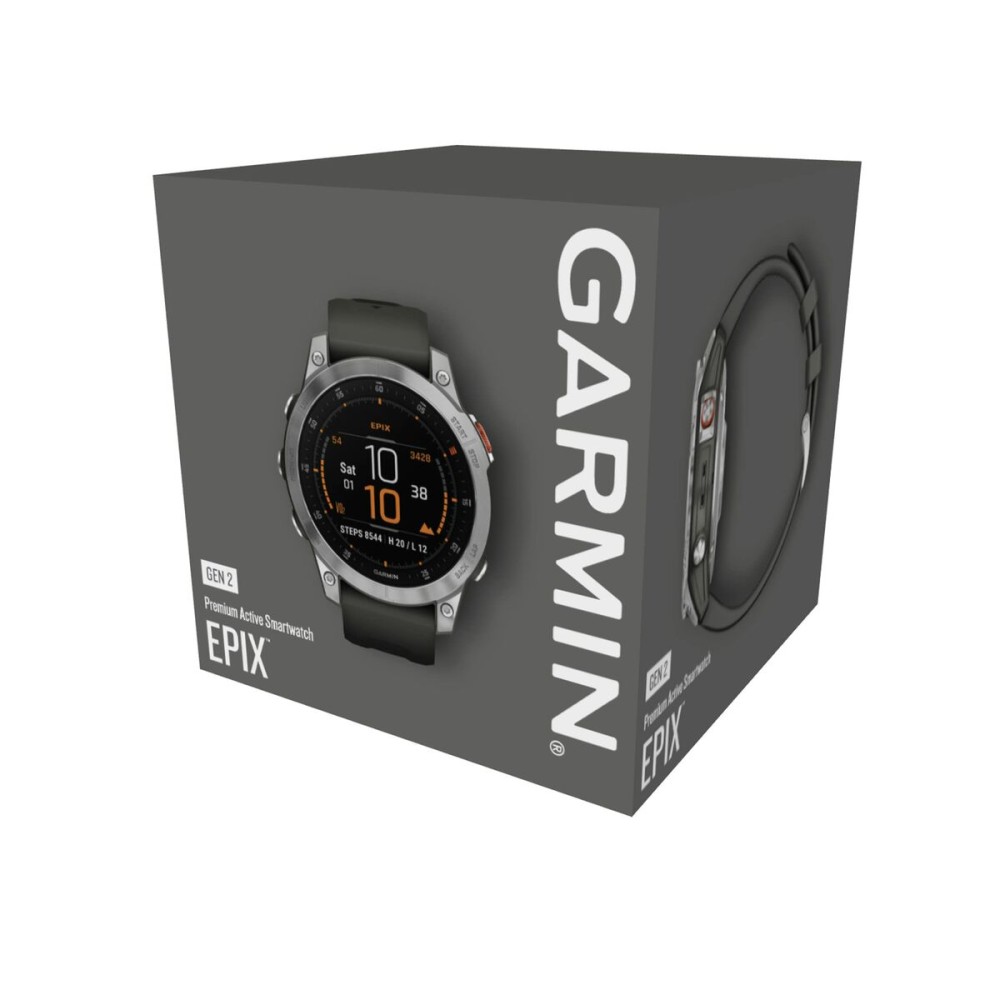 Montre intelligente GARMIN 010-02582-01 Gris Argenté
