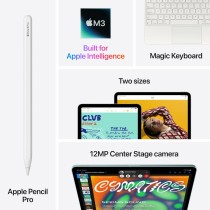 Tablet Apple starlight 11" M3 8 GB RAM 1 TB