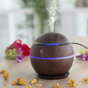 Mini humidificateur diffuseur d'arômes Dark Walnut InnovaGoods