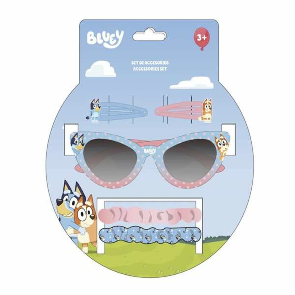 Sonnenbrille mit Accessoires Bluey